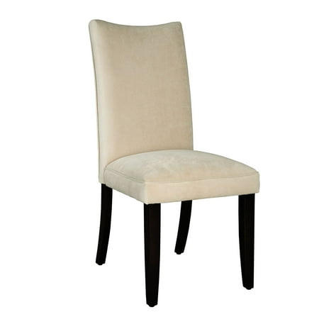 Standard Furniture La Jolla Parson's Chair in Taupe Velvet