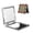 Square, variant on Italian Theme Pattern Portable Double-Sided Face Mirror Round Shape, Magnifying Compact Pocket Mirror with PU Leather Cover