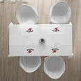 thumbnail image 3 of Ambesonne Love Place Mats Set of 4, Sending You My Heart Words, Standard Size, Hot Pink Black White, 3 of 4