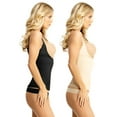 thumbnail image 2 of MeMoi Women's 2 Pair Pack Braless Sculpted Smoothing Cami - Womens - Female, 2 of 2