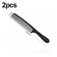 thumbnail image 2 of Professional Teasing Comb, Fine and Wide Tooth Hair Pack Barber Comb, Black Carbon Fiber Cutting Comb, Styling Comb., 2 of 5