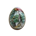 thumbnail image 2 of Yunuuuoa Easter Egg Shaped Metal Tin Box Jewelry Storage Candy Container Holiday Home Decor Gift for Easter Spring Season Party Favors Decorative Display, 2 of 6