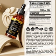Maju Superfoods Black Seed Oil Liquid Unflavored Vegan 2 fl oz