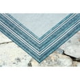 thumbnail image 5 of Liora Manne Carmel Multi Border Area Rug Aqua Indoor Outdoor 100% Polypropylene, 5 of 5