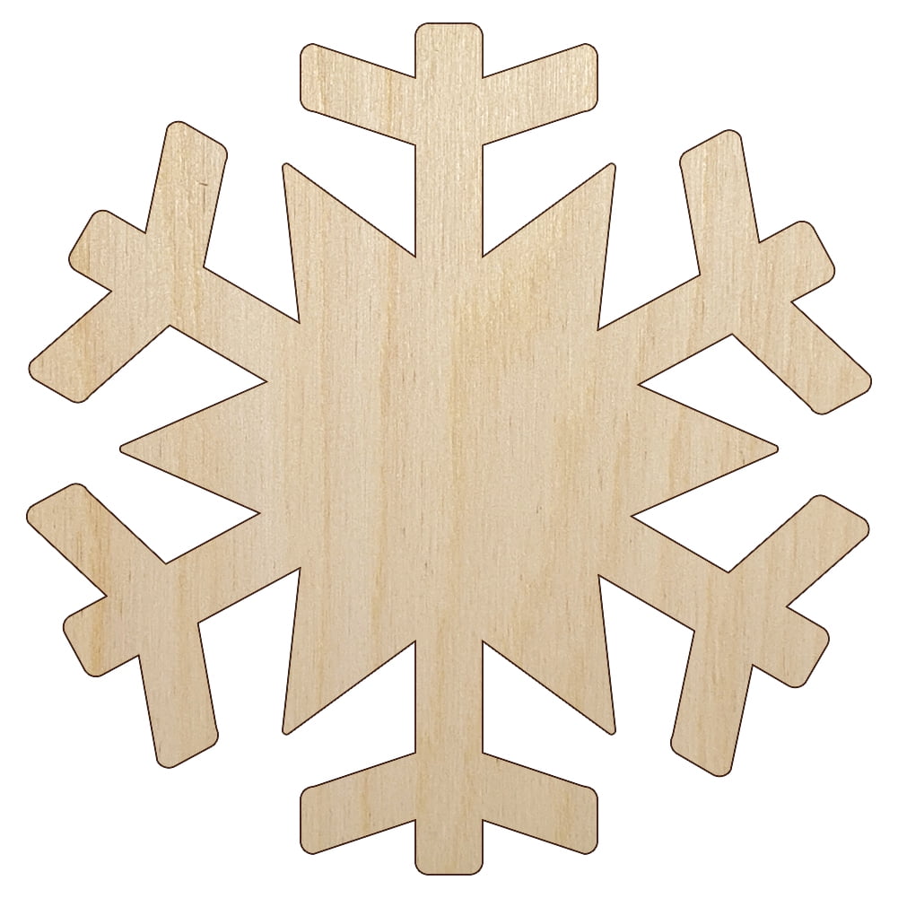 Woodpeckers Wooden Snowflake Cutouts, Use as Snowflake Ornament, Christmas  Coasters and as Wooden Snowflakes For Crafts, 6 Inch, Pack of 25 