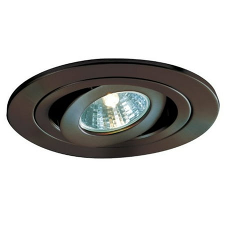 Halo 4 Inch Line - Halo Recessed 1495TBZ 4-Inch Trim Adjustable Gimbal Tuscan Bronze