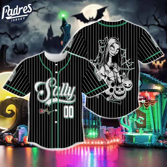 Sally Nightmare Before Christmas Custom Baseball Jersey