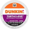 thumbnail image 3 of Dunkin Turtle Love Flavored K Cups, Caramel Chocolate, Brown, 10 Count, 3 of 8