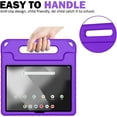 thumbnail image 3 of BMOUO Kids Case for onn 11" Tablet Pro Gen 4 2024 (Model:100146660), Shockproof Light Weight Handle Stand Case for Walmart Onn Tablet 11 inch 2024 (Gen 4), Purple, 3 of 8