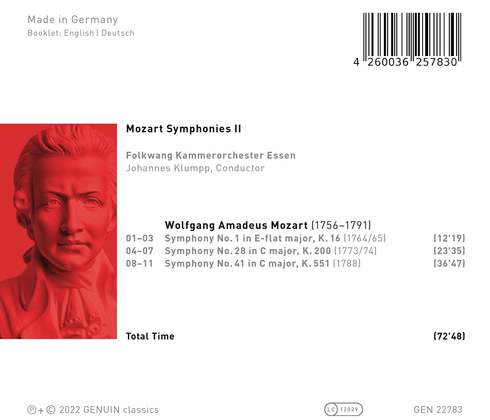 Folkwang Kammerorchester Essen - Symphonies 2 - Music & Performance - CD
