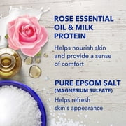 Dr Teals Calm & Serenity Foaming Bath with Rose Essential Oil & Milk Protein, 34 fl oz