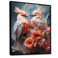 thumbnail image 2 of Designart "Ballet in the Bird s Sky II" Animals Floater Framed Wall Art Living Room, 2 of 7