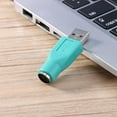 thumbnail image 3 of 2pcs PS/2 Femelle à USB Adaptateurs Mâles Convertisseurs pour Souris Clavier PC, 3 of 5