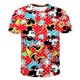 thumbnail image 1 of Nueva camiseta de verano 3D de Mickey Mouse para niños, ropa de calle a la moda para niños y niñas, camiseta estampada de manga corta, genial camiseta de Mickey Mouse Tee12M Gao Jinjia LED, 1 of 2
