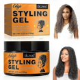 thumbnail image 2 of Flake-Free Styling Wax, 120g Strong Hold Gel for All Hair Types, Non-Greasy Edge Control Solution, Long-Lasting Braiding Support, 2 of 5