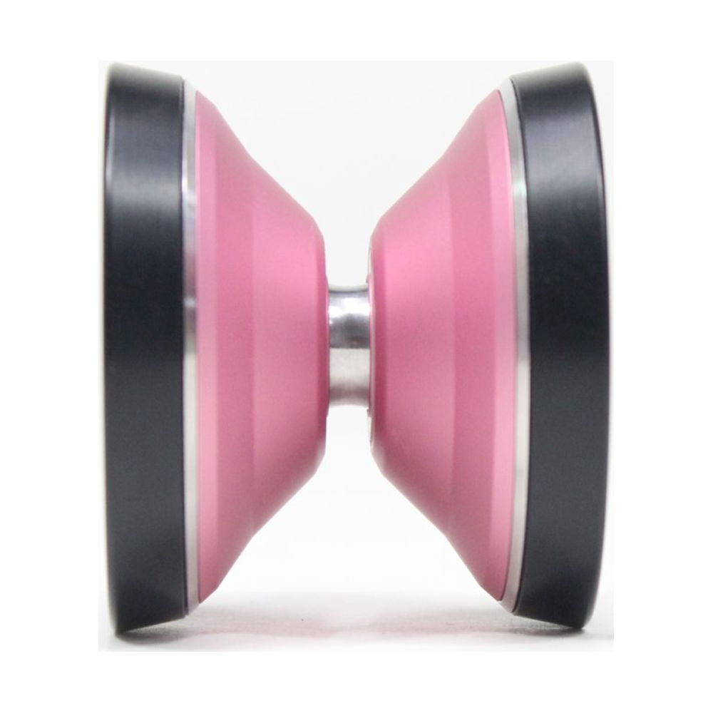 Ace Yo A10 Yo-Yo - 10th Anniversary - Tri-Material YoYo (Pink with Black Ring)