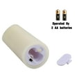 thumbnail image 2 of Antizer Flameless Candles Set of 9 Ivory Dripless Real Wax Pillars Include Realistic Dancing LED Flames and 10-Key Remote Control with 24-Hour T, 2 of 7