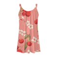 thumbnail image 3 of WILLBEST Vestidos Cortos Para Mujer Vestido De Verano A La Moda Con Estampado Plisado, Sin Mangas Y Tirantes Para Playa Y Ocio 2285, 3 of 3