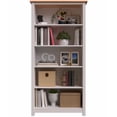thumbnail image 6 of From the Tree Furniture Solid Pine Wood Bookcase – Tall Bookshelf with 4 Adjustable Shelves for Home, Office & Kids Room, 6 of 8