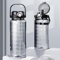 thumbnail image 2 of Botella de Agua 2L Antigolpes Reutilizable Sin BPA con Pajilla Removible Botella de Deportiva Escala de Hidratación Termo de Agua Antifugas para Gym Ciclismo Senderismo Viaje, 2 of 4