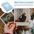 thumbnail image 3 of MasteelfCA Mini Photo Album Hollow Heart Small Photo Album Picture Cards Album Holder, 3 of 8