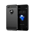 thumbnail image 3 of Funda de silicona a prueba de golpes para iPhone, carcasa de fibra de carbono de 4,7 pulgadas para iPhone de Apple 8 y 7, 3 of 4
