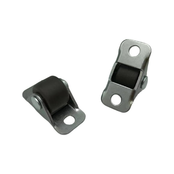 4x Directional Fixed Small Caster Small Rubber Caster Set Furniture Linear Wheel