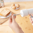 thumbnail image 4 of Kitchen Cooking Utensils Set 2 Pieces Silicone Wooden Handle High Heat Resistance, 4 of 5