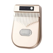 Eccomum Electric Kalimba 17 Keys Thumb Piano 4 Kinds of Timbre Bluetooth Connetion Mbira Finger Piano Electronic Musical Instrument Gifts for Kids Adults Beginners and Music Lovers