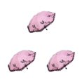 thumbnail image 4 of Paraguas Wosthever Doble Premium con Patrón de Mariposas Rosa, 4 of 6