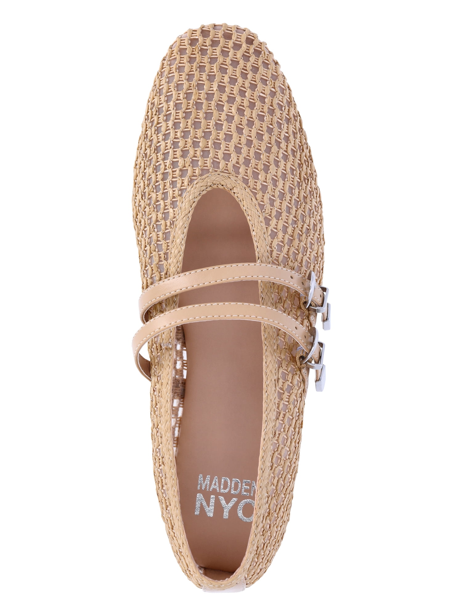 Madden NYC Women's Woven Ballet Flats
