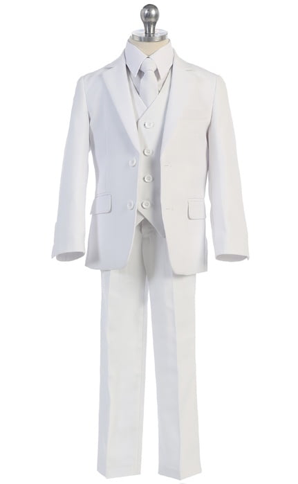Tuxgear Fouger Boys Slim Navy Blue Dress Pants