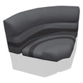 thumbnail image 3 of Wise BM11002-1890 Premier Series Pontoon 32" Bow Radius Corner Cushion Set - Slate / Dark Neutral, 3 of 10