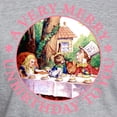 thumbnail image 3 of CafePress - A Very Merry Unbirthday To You Fitted T Shirt - Fitted T-Shirt, Vintage Fit Soft Cotton Tee, 3 of 4