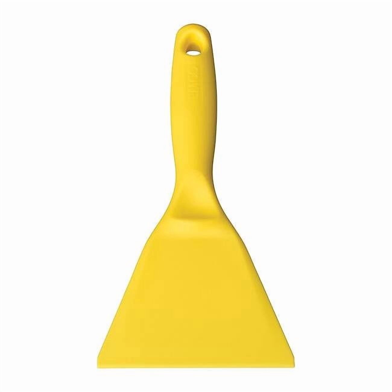 Large Hand Scraper,Yellow,4x9-3/4 In. 69626