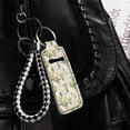 thumbnail image 3 of Yuyamidu Cactus Small Car Chapstick Holder Keychain Women's Lipstick Holder Keychains Yellow Flower Lipsticks Keyrings Pouch Portable Makeup Accessories, 3 of 6