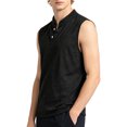thumbnail image 2 of Yifymode Tank Tops Men Sleeveless Henley Tank Tops Casual Loose Fit Distressed Washed Shirts Vintage Lightweight Solid Tees, 2 of 5