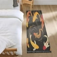 thumbnail image 3 of Yayeee Runner Rug for Bedroom 2'x6' Machine Washable Hallway Non Slip Mat, Black Fish Pattern, 3 of 8