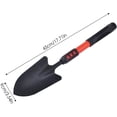 thumbnail image 2 of Pelle à Creuser - Spatule Outils de Jardin - Râteau de Nivellement de Pelouse, Pelle à Main Résistante à la Flexion, 2 of 5