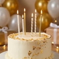 thumbnail image 4 of Velas de Cumpleaños Way to Celebrate Dorado 12 Piezas, 4 of 4