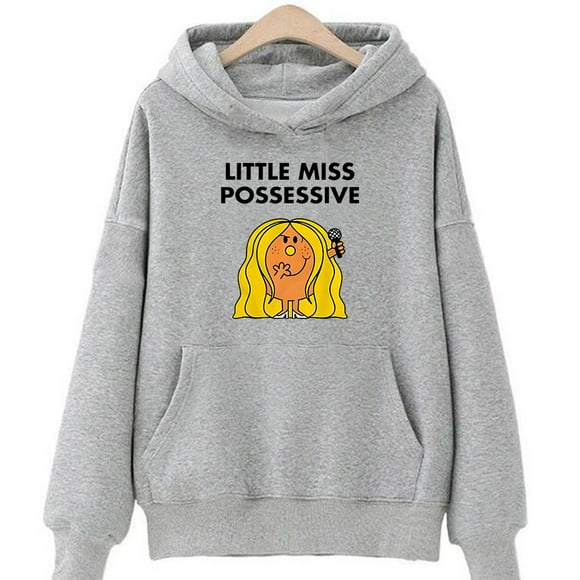 Chandails à Capuchon Possessifs Tate McRae Little Missâ„¢ Tate McRae World Tour Hoody Merch Cadeau pour Fan Chandail Unisexe à Enfiler Hauts Mode Urbaine Haut Unisexe Gris P