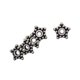 thumbnail image 4 of 100pc 8mm Estrella Plata Espaciador Suelta Perlas Joyas Resultados DIY Making Sunnimix Perlas espaciadoras de plata tibetana, 4 of 8