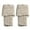 Beige, variant on Ribbed Knit Leg Warmers for Women 80s Style Winter Warm Long Boot Socks Thermal Wear