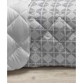 thumbnail image 3 of Boho Down Alternative Comforter, Ethnic Mosaic Art Moroccan Fashion Inspired Modern Geometric Floral Pattern, Microfiber Quilt for All Season, 5 Sizes, Coconut and Paprika, by Ambesonne, 3 of 3