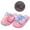 Pink, variant on Kids Unicorn Slippers for Boys Girls Toddler Fuzzy Slippers Children House Slippers with Anti Slip Soles Glow in the Dark F22
