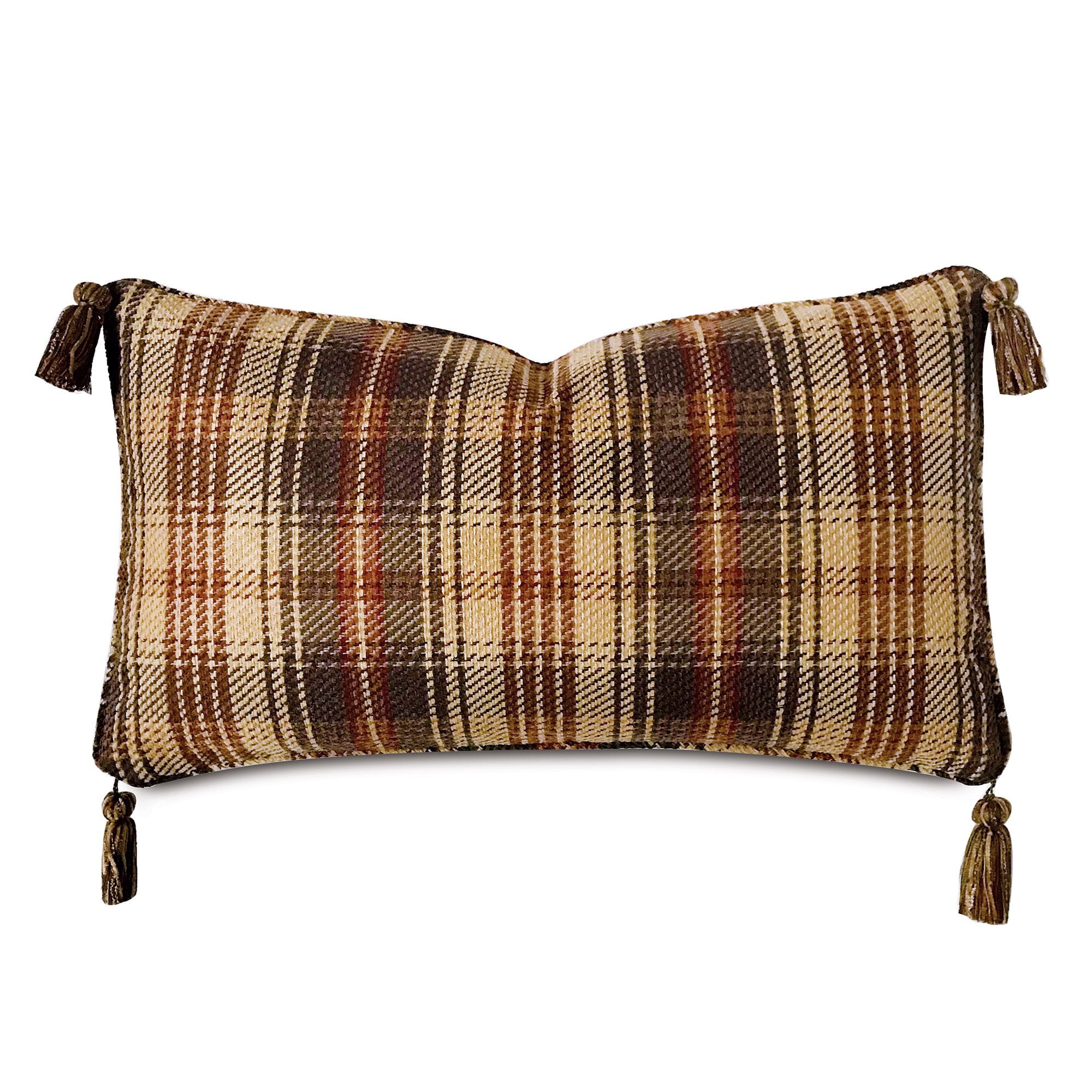 plaid pillows