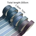 thumbnail image 5 of Guiexla 8 Rolls/Box Washi Tape Adhesive Convenient Solid Colors Decorative Students School Scrapbook Stickers for Decorating, 5 of 8