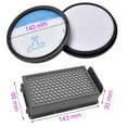 thumbnail image 2 of Kit de filtros fácil de usar, accesorios para aspiradoras para una limpieza óptima, 2 of 5