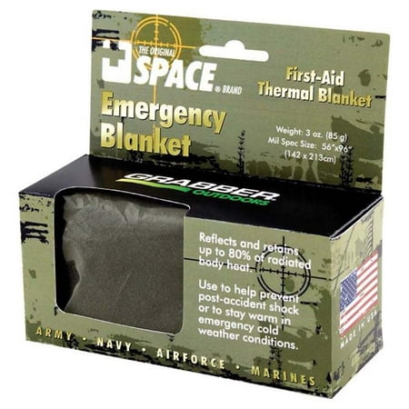 SPACE Brand Emergency Blanket - 5 Pack