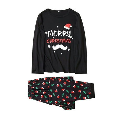 

Youmylove Christmas Home Clothes Long Sleeves Letter Printing Women Home Pajamas Set Party Nightwear